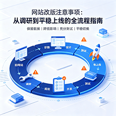 包头建站-网站改版注意事项：从调研到平稳上线的全流程指南