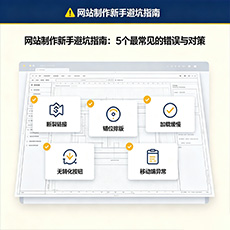 包头建站-网站制作新手避坑指南：5个最常见的错误与对策