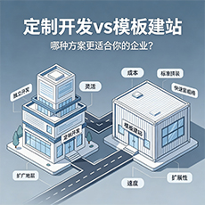 包头建站-定制开发vs模板建站：哪种方案更适合你的企业？