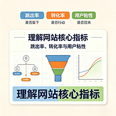 包头建站-理解网站核心指标：跳出率、转化率与用户粘性